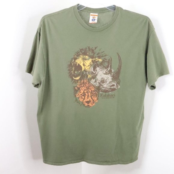 4pc Men's XL Travel Adventure Themed Graphic Print Cotton T-Shirts - Picture 4 of 9